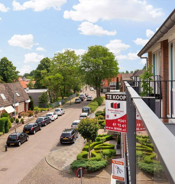 Staand V-bord met 4 gaten - Afbeelding 2